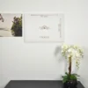 Fotoobraz na płótnie z wymiarami 70x50 cm na ścianie we wnętrzu